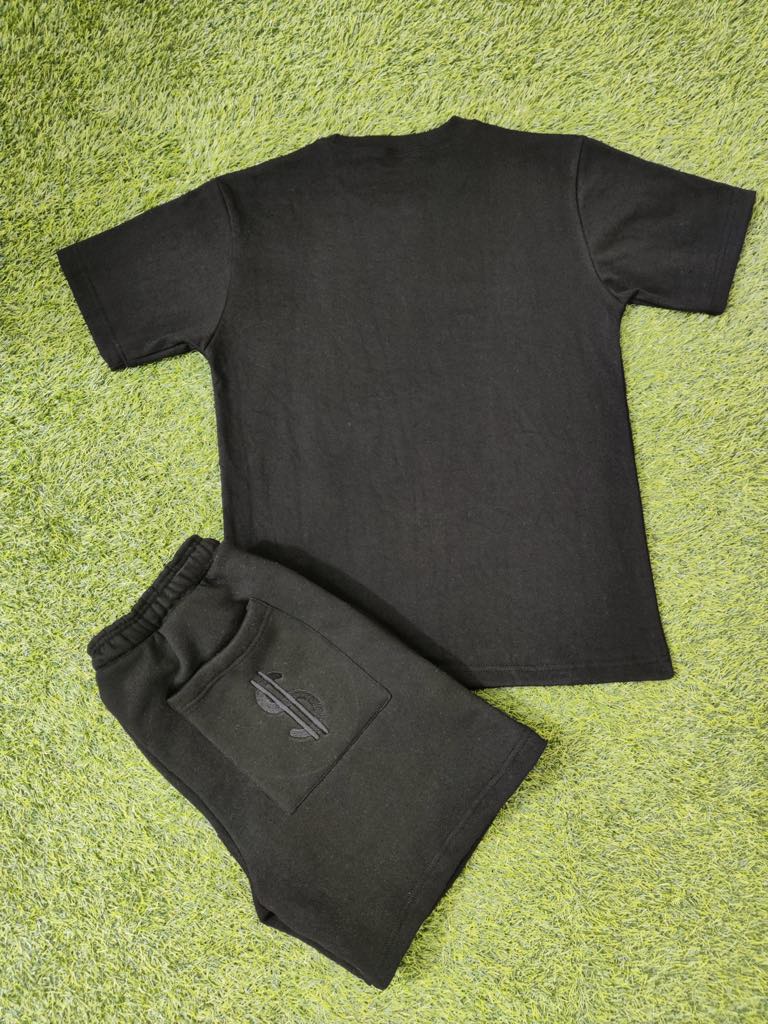 Black/White MONEYI$MONEY Short set