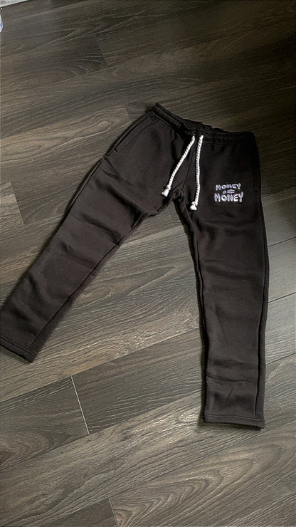 MONEYI$MONEY Black/White hoodie set